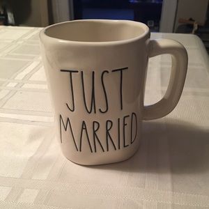 Rae Dunn just married mug